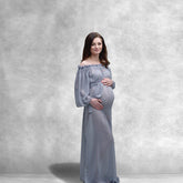 Lofaris Old Tones Of Grey White Photo Backdrop For Portrait